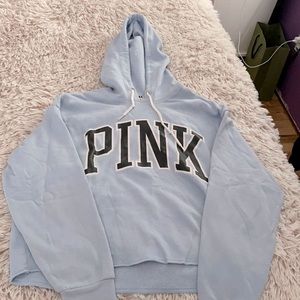 Mid cropped PINK hoodie